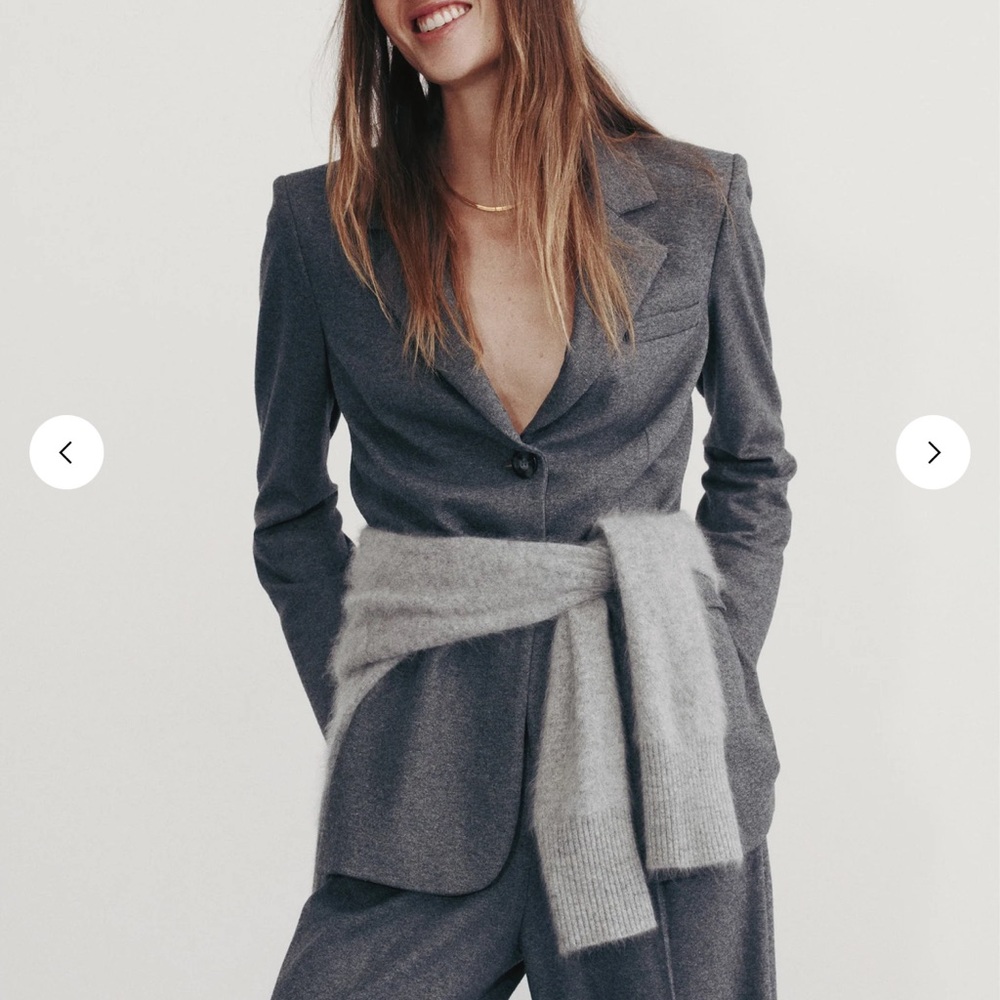 Veronica Beard Ryanne Wool Jersey Jacket